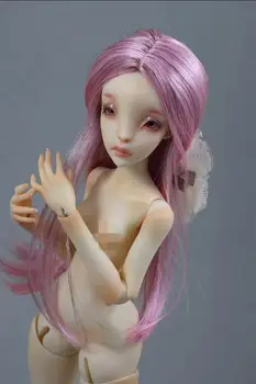1/4 кукла-женщина-кошка, художественная модель из смолы, игрушка для макияжа своими руками