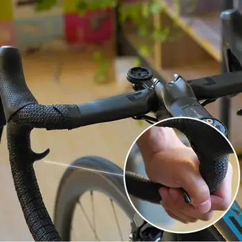 1 пара рулей для велосипеда, ручки для большого пальца, Противоскользящий упор для запястья из черного алюминиевого сплава, Тиски для большого пальца, Руль, Аксессуары для велосипеда