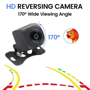 170 ° AHD 1080*720P Автомобильная Динамическая Камера Заднего Вида Заднего Вида Автомобиля Черный Объектив 