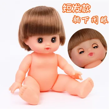 25 см виниловая кукла-младенец, успокаивающая кукла, кукольный домик, кукольный подарок для девочек, детский подарок на день рождения