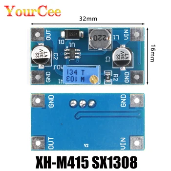 5шт XH-M415 SX1308 DC-DC Повышающий блок питания Регулируемый модуль повышающего преобразователя для Arduino DIY Kit