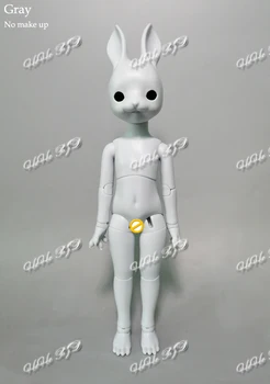 BJD 1/6 фантастическая кукла-кролик и лиса, модель из смолы, высококачественные игрушки из смолы HeHeBJD