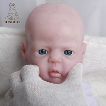 COSDOLL 22in Platinum Silicone Reborn Baby Doll реалистичные детские куклы, раскрашенные своими руками, игрушки для девочек весом 3,6 кг