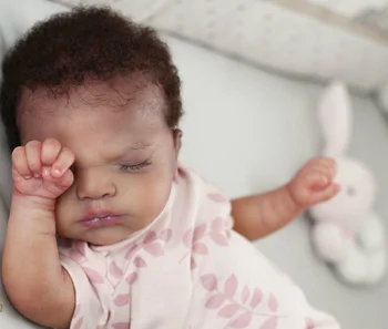 NPK с 21-дюймовым зазором Комплект куклы-Реборна Everlee Newborn в натуральную величину, спящий ребенок, незавершенные части куклы