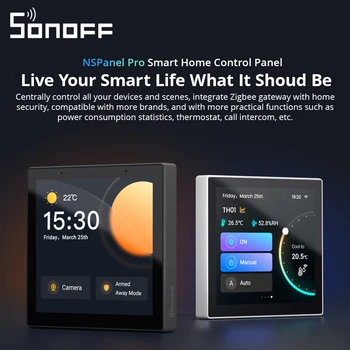 SONOFF NSPanel Pro Панель Управления Умным Домом С Несколькими Контроллерами 3,95 