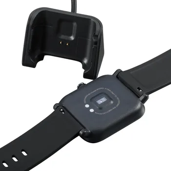 USB Магнитный Держатель Зарядного Устройства Power для Xiaomi Huami Amazfit Bip Youth A1608 Smartwatch Сменные Зарядные Устройства Кабель Для Быстрой Зарядки