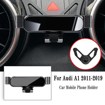 Автомобильный держатель для телефона Audi A1 Sportback 8XA 8XF 2011-2019, кронштейн для гравитационной навигации, зажим для выпуска воздуха, Поворотная опора