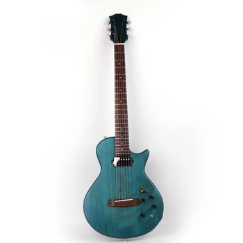 Бесшумная дорожная электроакустическая гитара портативная со встроенным эффектом electricas electro guitare