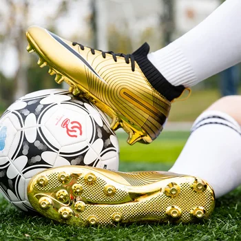 Высококачественная футбольная обувь Мужская спортивная обувь Женская обувь для спорта на открытом воздухе Футбольные бутсы Мужская обувь 2022 Футбольные бутсы Обувь для футзала