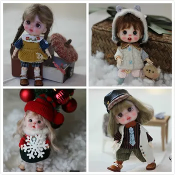 Глиняная кукла OB11 Ручной работы, куклы продаются с одеждой и париком