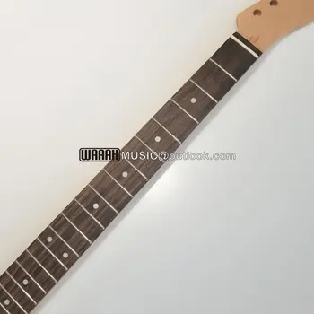 Гриф теле гитары на 21 лад из канадского клена с логотипом Накладка из розового дерева для замены электрогитары