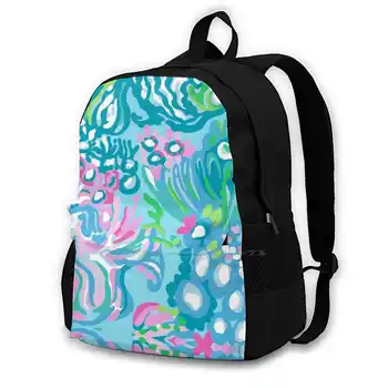 Дизайн Модный рюкзак большой емкости Дорожные сумки для ноутбука Элегантный Дизайн летних украшений Дизайн чехлов