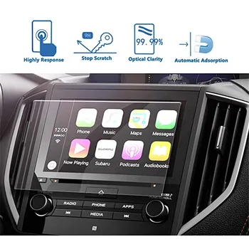 Для Subaru 2018 Crosstrek Starlink 8-Дюймовый Автомобильный Навигационный Протектор Экрана Из Закаленного Стекла с Сенсорным Экраном