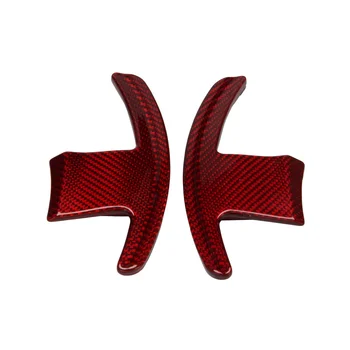 Замените Красные Удлинительные чехлы подрулевого рычага переключения передач из углеродного волокна для Toyota Supra A90 MK5 2019-2021
