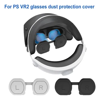 Защитная пленка для очков Силикагелевая пылезащитная крышка для линз, устойчивая к пятнам, портативная для Sony VR PSVR2, игровые аксессуары для виртуальной реальности