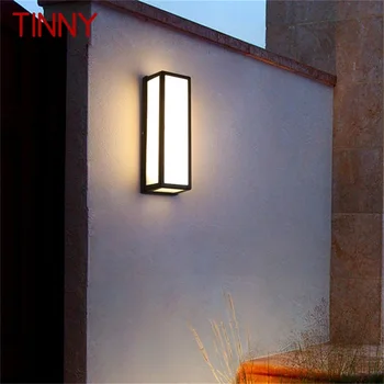 Классические настенные бра TINNY на открытом воздухе, светодиодная водонепроницаемая лампа IP65 для украшения домашнего балкона