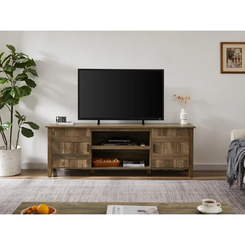 Коричневый корпус для телевизора прочный и долговечный для мебели для гостиной в помещении
