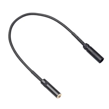 Мини-5 мм кабель для подключения к XLR-разъему Адаптер для передачи звука Черный