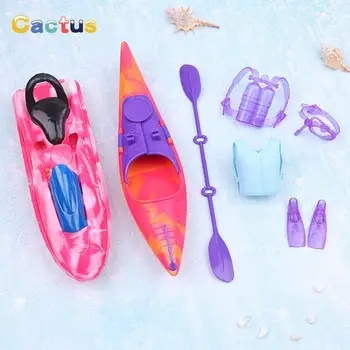 Модные пляжные Аксессуары Доска для серфинга Каяк Моторная лодка Летние пляжные купальники l для куклы Забавная игрушка