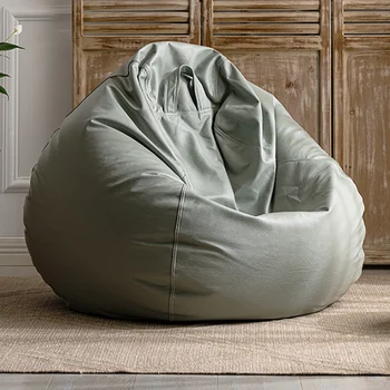 Наполняющая Кровать Bean Bag Ленивый Диван Для Взрослых Nordic Fluffy Bean Komodinler Bag Стул Напольный Одноместный Удобный Cabeceiras Мебель Для дома