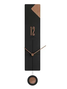 Настенные часы с большим маятником в скандинавском стиле, современный дизайн, Роскошные бесшумные Clcoks, Современные настенные часы, Домашний декор, украшение гостиной, подарок