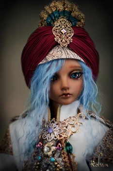 Новая кукла dollhua BJD sd 1/4 Rohan с шарнирным корпусом и глазами высотой 42 см из смолы, распродажа на заводе