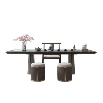 Новый набор столов и стульев в китайском стиле Дзен, Небольшая квартира, Вилла, Чайная Комната, Простой журнальный столик, Чайный столик