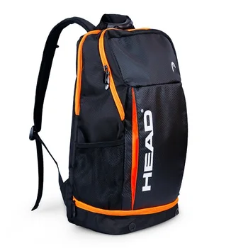 Оригинальная теннисная сумка HEAD, Мужская Теннисная ракетка, рюкзак, Теннисная ракетка, Открытый тренажерный зал, рюкзак для бадминтона, Спортивная сумка для 1-3 ракеток Tenis