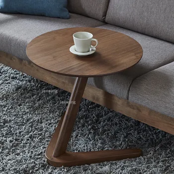 Повседневные торцевые столики из Моторного дерева, угловой стол в скандинавском стиле, приставной столик для гостиной, Небольшой приставной столик, Диван, журнальный столик, кухонная мебель