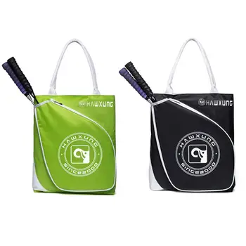 Портативная сумка для ракетки для бадминтона с несколькими карманами Сумка для держателя теннисной ракетки для бадминтона Спортивные аксессуары для активного отдыха Водонепроницаемая сумка-тоут