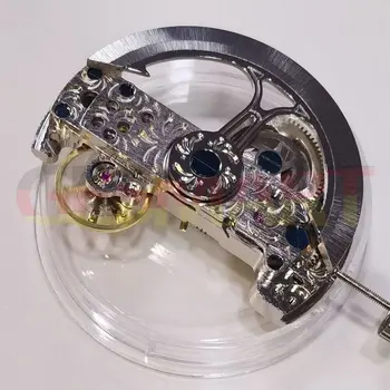 Прямоугольный механизм с автоматическим хронографом, Балансировочное колесо при 10 оборотах ротора