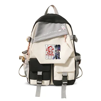 Рюкзак Tokyo Ghoul, аниме, холст, мультфильм, Повседневная школьная сумка, сумки через плечо, Дорожная сумка для ноутбука, рюкзак Унисекс