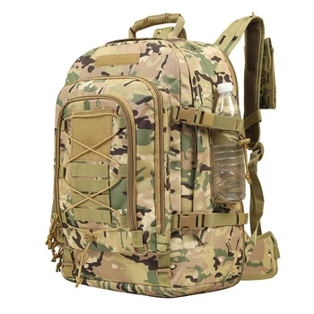 Спортивная походная сумка на открытом воздухе, тактический рюкзак, мужской расширяемый рюкзак-кенгуру объемом 60 л большой емкости