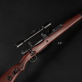 Старая модель Sniper в масштабе 1/6 с 8-кратным объективом 98k, подходит для 12-дюймовых кукол и классических игрушек