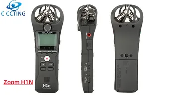 Удобный диктофон ZOOM H1N, Цифровая камера, аудиомагнитофон, стереомикрофон для записи интервью, зеркальная камера, микрофон, ручка с подарками