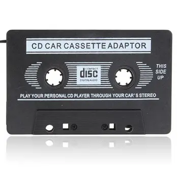 Универсальный портативный автомобильный кассетный адаптер для MP3 CD MD DVD для чистого звука Автомобильные Аксессуары