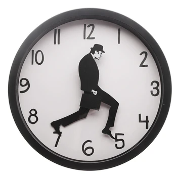 Часы Ministry of Silly Walks, часы для ходячего комика, забавные настенные часы