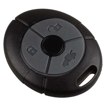Чехол для дистанционного ключа с 3 резиновыми кнопками Fob для MG Rover 25 35 ZS ZR ZT