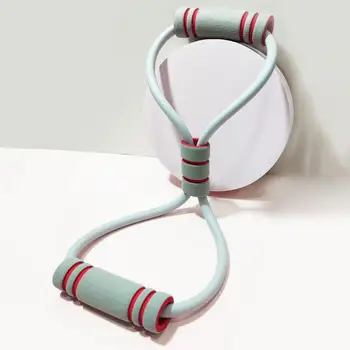 Эластичная резинка-эспандер 8-фигурной формы, портативная тренировочная резинка, Высокая эластичность, Износостойкая резинка, эластичная веревка для йоги