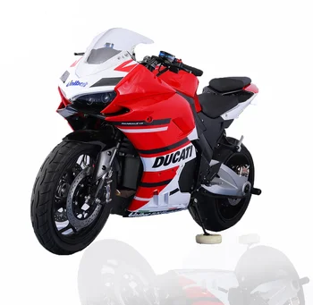 Электрический гоночный мотоцикл Ducat с двигателем мощностью 8000 Вт и высокой частотой вращения